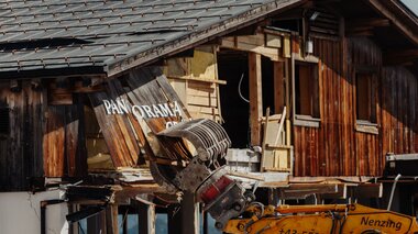 Baustelle Bergrestaurant Grüneck Golm | © Golm Silvretta Lünersee Tourismus GmbH Bregenz, Philipp Schilcher