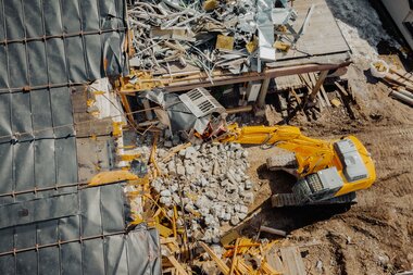 Baustelle Bergrestaurant Grüneck Golm | © Golm Silvretta Lünersee Tourismus GmbH Bregenz, Philipp Schilcher