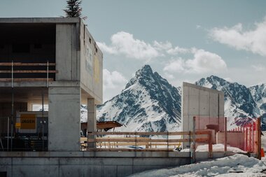 Baustelle Bergrestaurant Grüneck Golm | © Golm Silvretta Lünersee Tourismus GmbH Bregenz, Philipp Schilcher