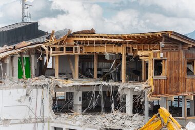 Baustelle Bergrestaurant Grüneck Golm | © Golm Silvretta Lünersee Tourismus GmbH Bregenz, Philipp Schilcher