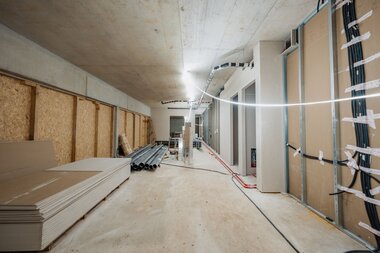 Baustelle Bergrestaurant Grüneck Golm | © Golm Silvretta Lünersee Tourismus GmbH Bregenz, Philipp Schilcher