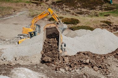 Baustelle Bergrestaurant Grüneck Golm | © Golm Silvretta Lünersee Tourismus GmbH Bregenz, Philipp Schilcher