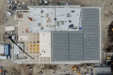 Baustelle Bergrestaurant Grüneck Golm | © Golm Silvretta Lünersee Tourismus GmbH Bregenz, Philipp Schilcher